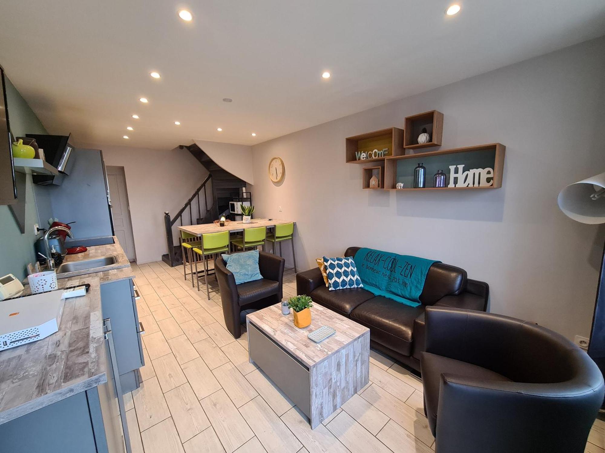 Maison de 2 chambres avec wifi a Le Treport a 1 km de la plage Extérieur photo